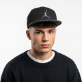 Jordan Youth Jumpman Black Cement Snapback Hat