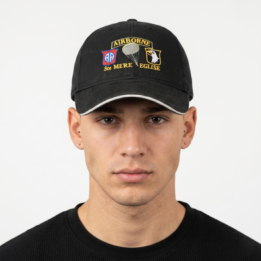 Thrifted Atlantis Liberty Sandwich Airborne WW2 Commemorative Cap