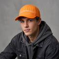 Thrifted Peak Performance Bright Orange Lightweight Hiking Cap | 10780