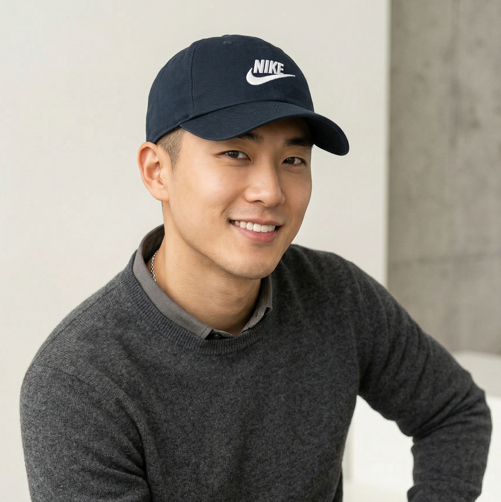 Nike Heritage86 Futura Washed Thrifted Adjustable Cap – Navy Blue