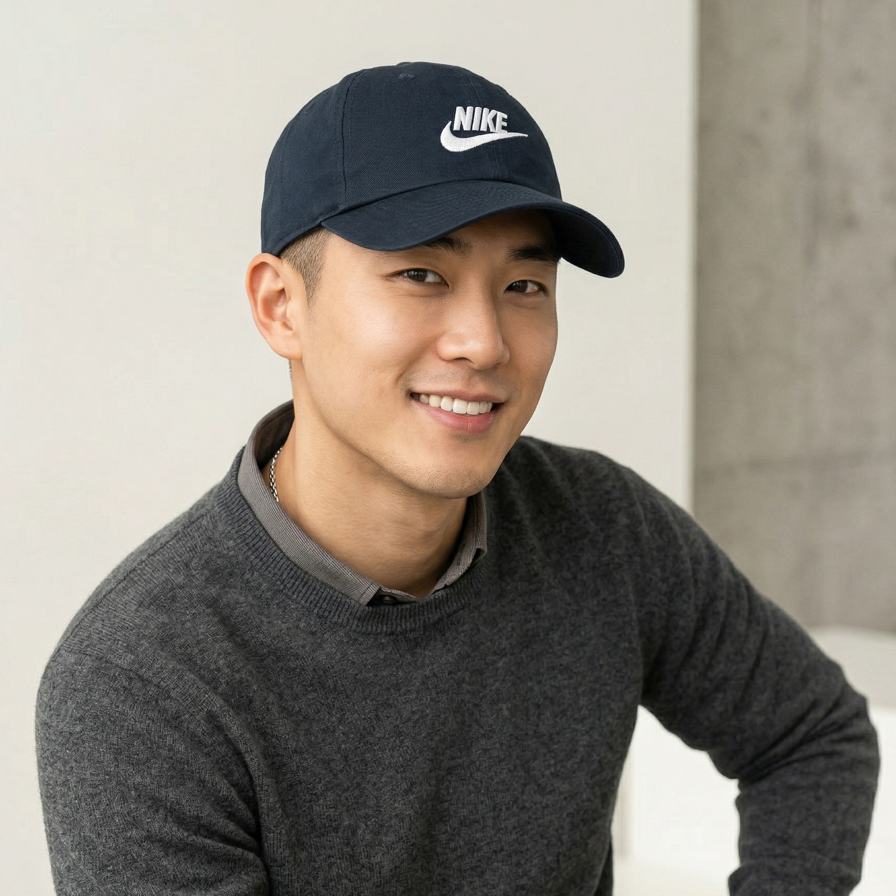 Nike Heritage86 Futura Washed Thrifted Adjustable Cap – Navy Blue