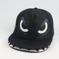Thrifted Novelty Monster Mouth Under-Brim Graphic Trucker Cap (57-59 cm)