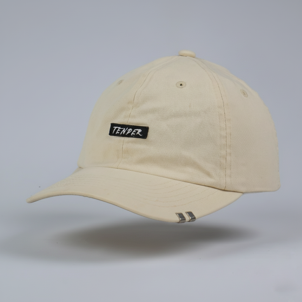 "Brookside" "Tender" Logo Cap - Beige (59-61cm)