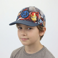 Thrifted Marvel Avengers Graphic Hat with 3D Rubber Logo - Size 54