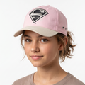 Thrifted DC Comics Pink & Cream Supergirl Cap (54-55 cm)