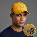 Vintage Jack Nicklaus Golden Bear Embroidered Thrifted Cap - Yellow