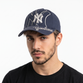 Thrifted Vintage New York Yankees Big Logo Navy Cap | Thrifted Dad Hat