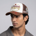 Unique Western Graphic Snapback – Embroidered Cowboy Trucker Cap