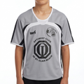Gray Youth Soccer Jersey #6 - Tecumseh Optimist Club Athletic Tee