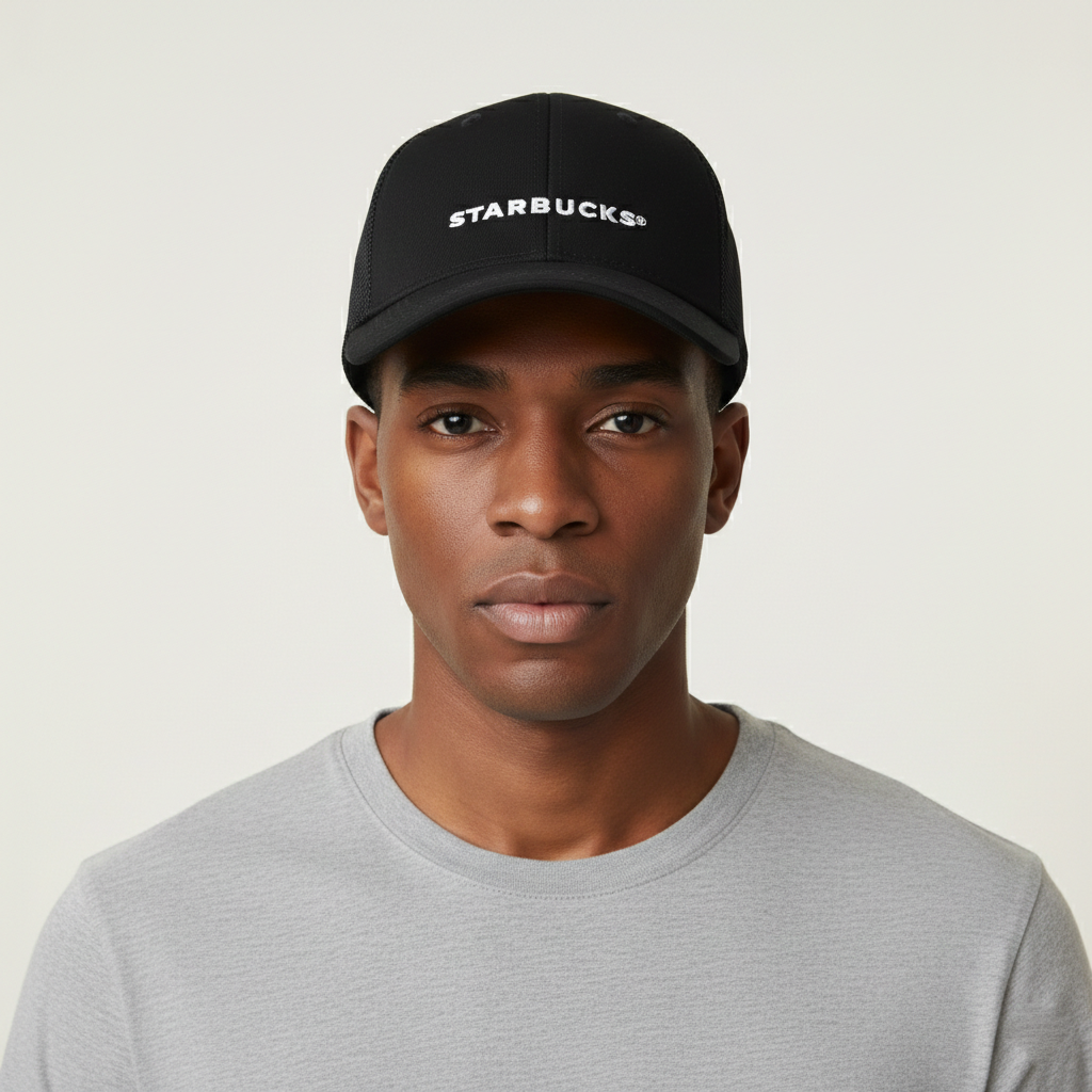 Official Starbucks Coffee Embroidered Trucker Hat