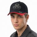 Thrifted Hilton Head MAN Trucking Black & Red Cap