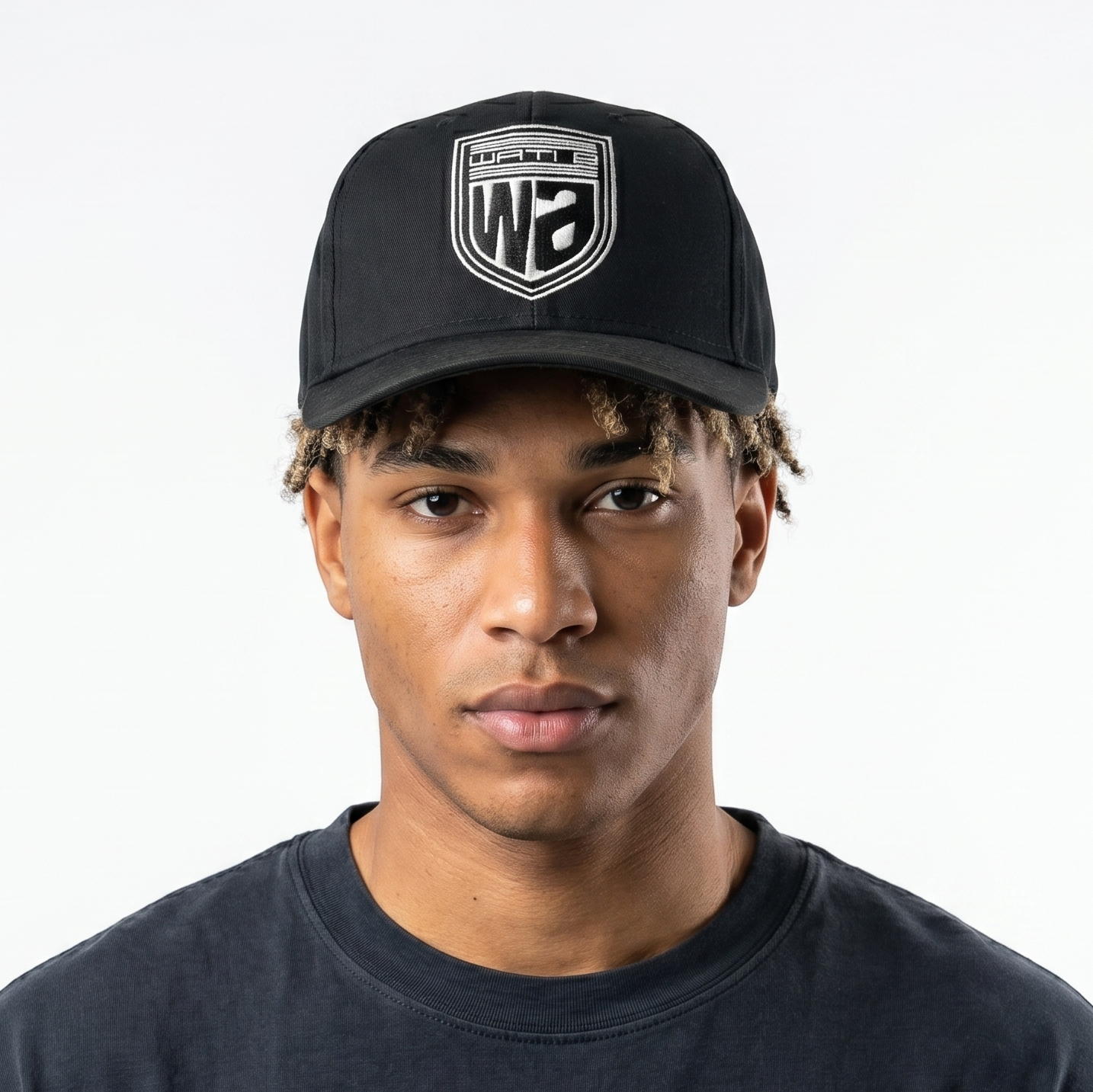 Thrifted Wati B Hip Hop Streetwear Cap | Black & White Snapback