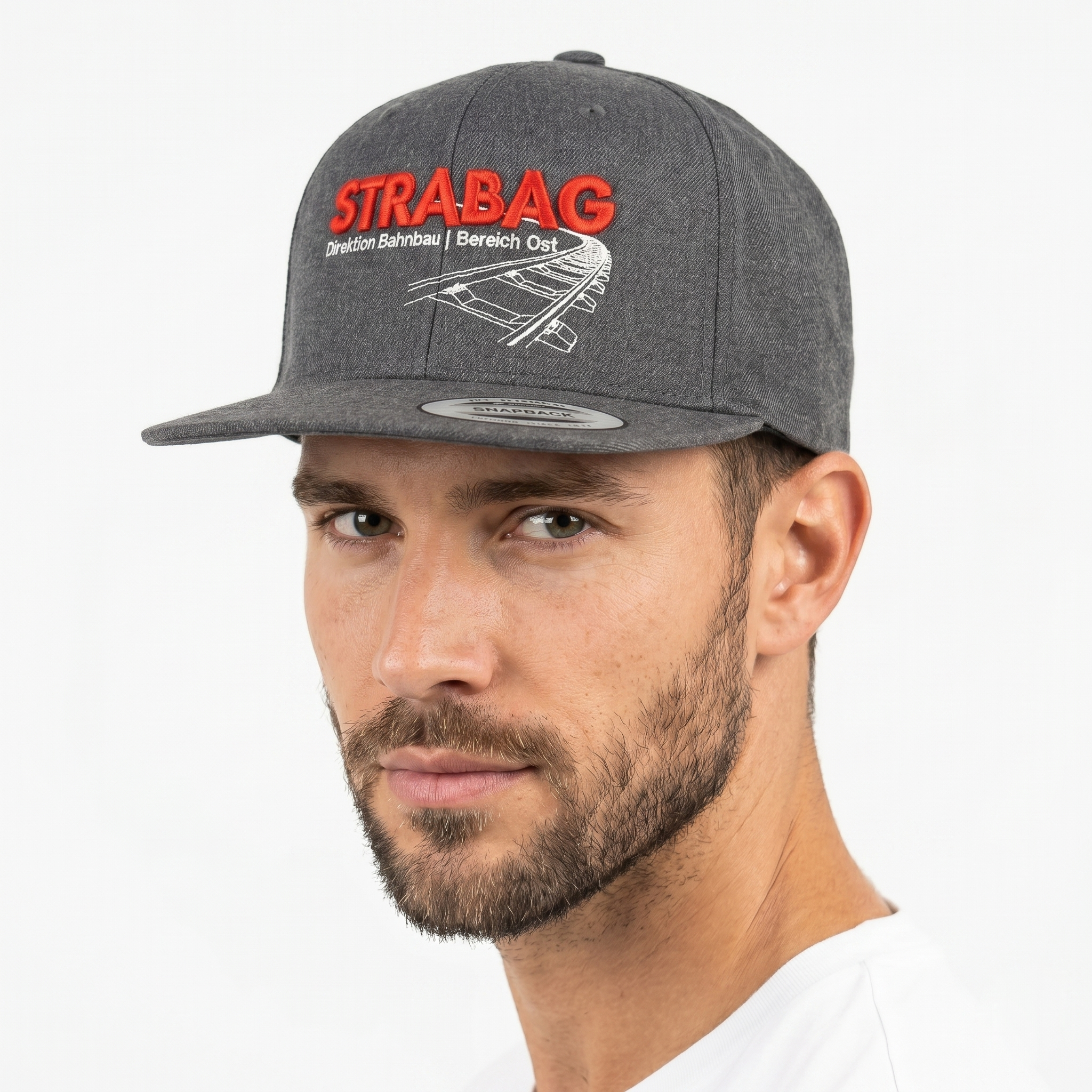 Yupoong Classics Strabag Railway Graphic Snapback Hat
