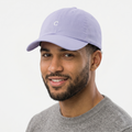 HANCE Minimalist Lavender Dad Hat – Pastel Purple Embroidered Thrifted Cap