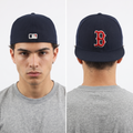 Thrifted Boston Red Sox Navy MLB Baseball Cap (57.7cm) | 10475