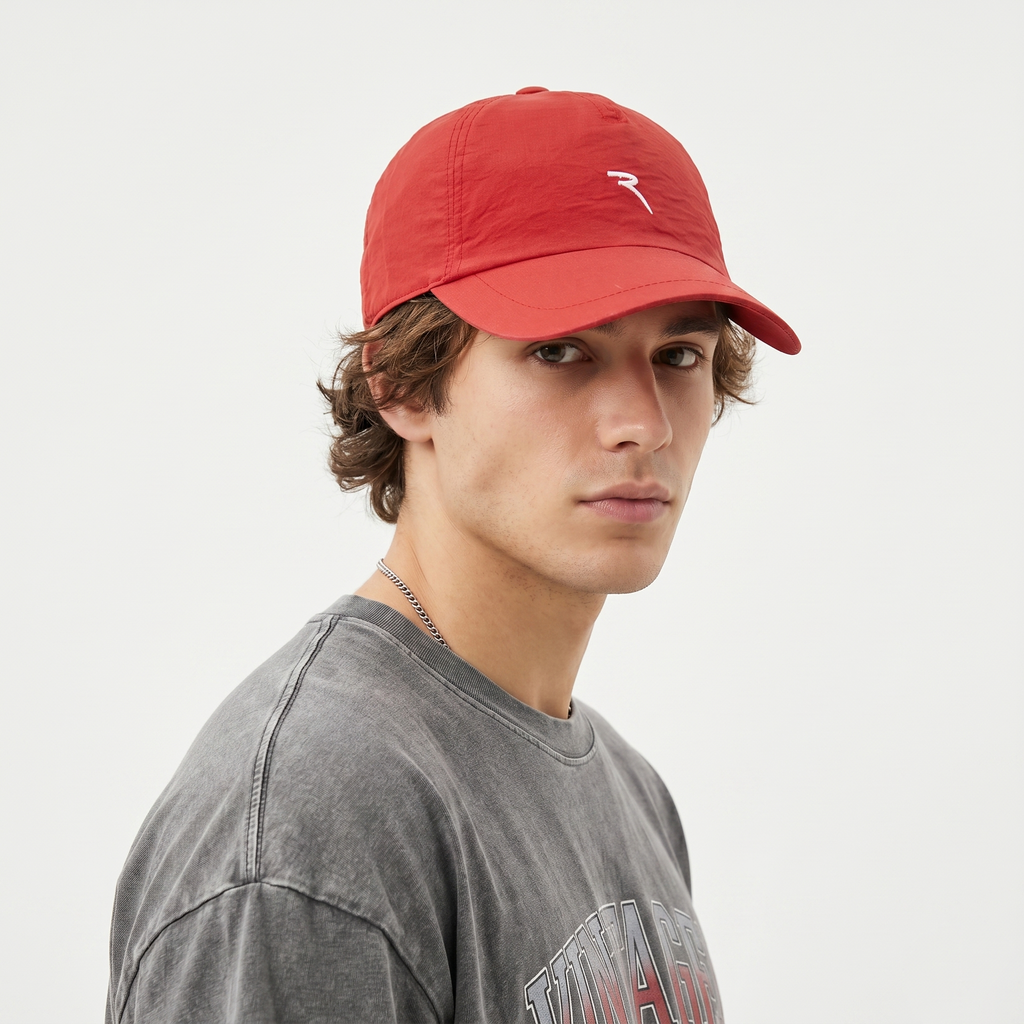 Thrifted Chervo Italy Red Lightweight Golf Dad Hat