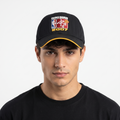 Vintage Adidas NBA China Games Ball Cap - Black & Yellow Strapback