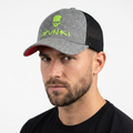 Gunki Streetwear Skull Graphic Mesh Trucker Hat