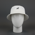 Vintage CERF BELL 1982 Series Thrifted Bucket Hat - White | Size 57-58cm Cap