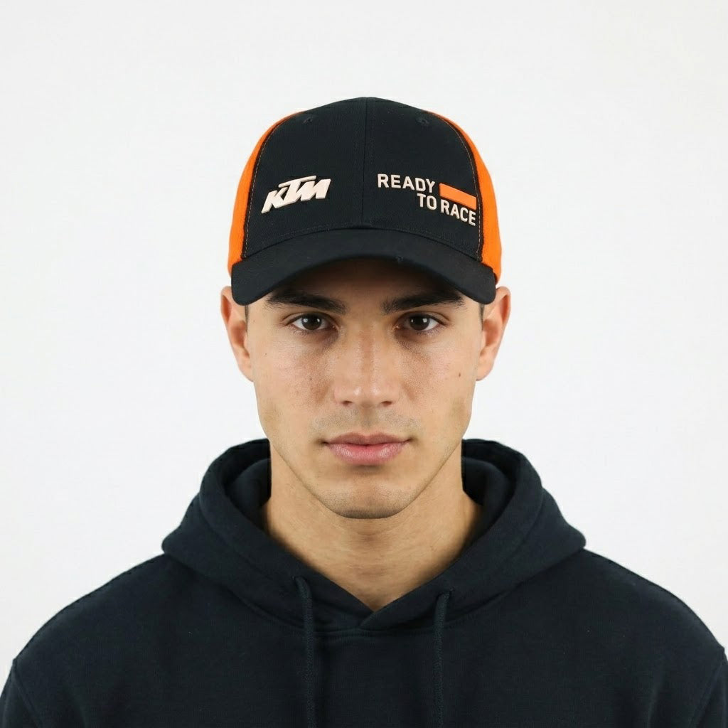 Thrifted KTM Motorsport Orange Bleeder Hat | Two-Tone Snapback