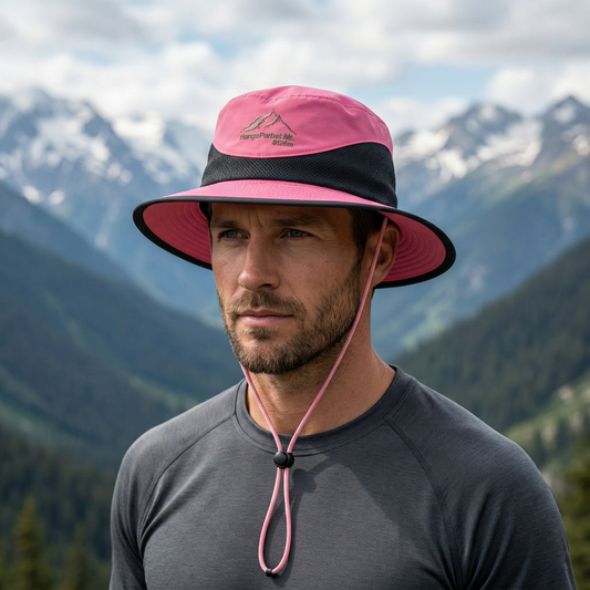 Thrifted Nanga Parbat Mt. Performance Boonie Hat with Chin Strap