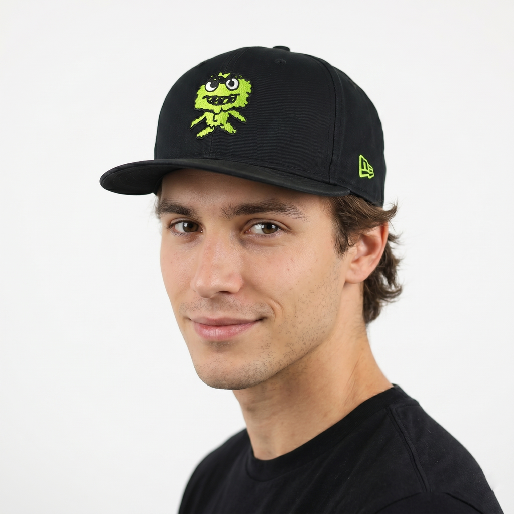 Vintage New Era 9FIFTY Oscar the Grouch Embroidered Cap | Thrifted Streetwear