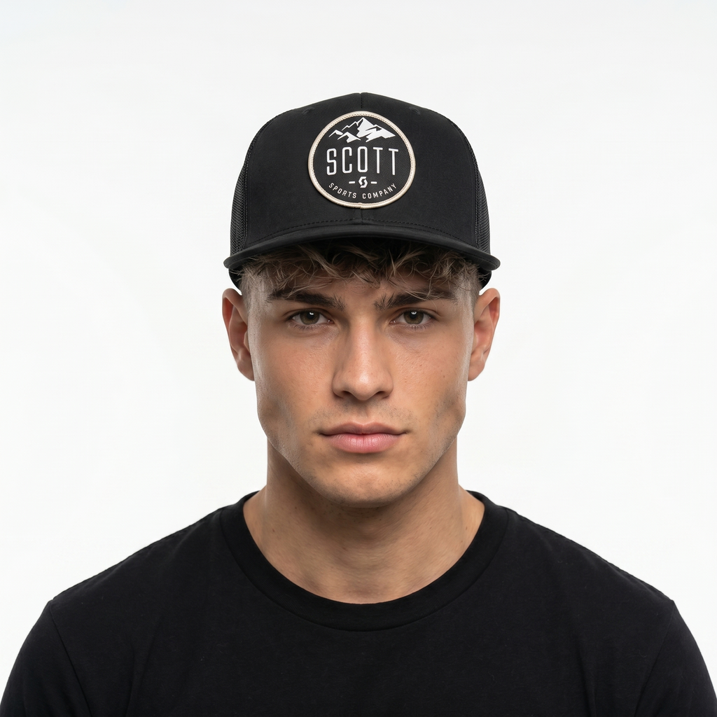 Thrifted Scott Sports Company Mesh Back Cap | Large Fit 60-63 cm