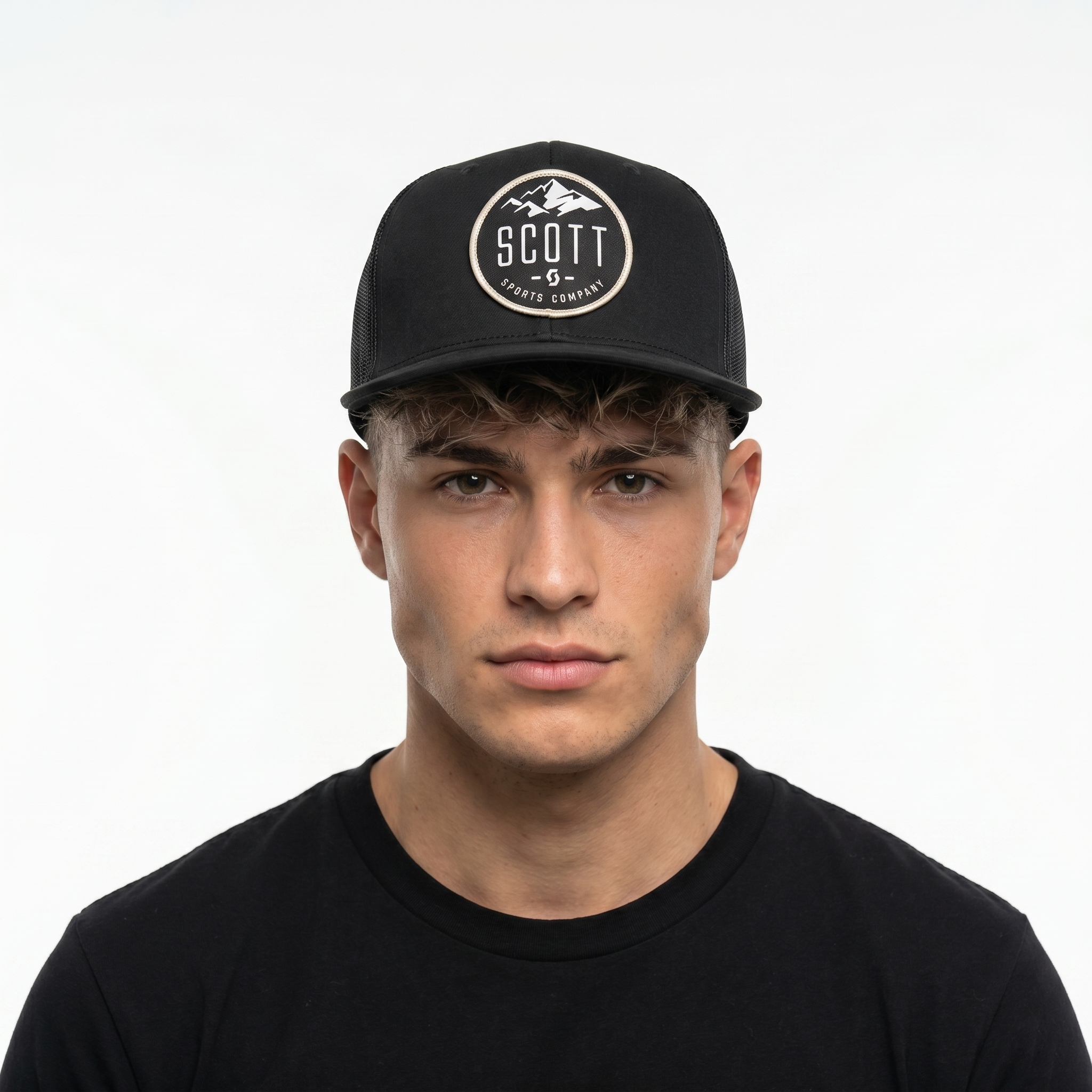 Thrifted Scott Sports Company Mesh Back Cap | Large Fit 60-63 cm
