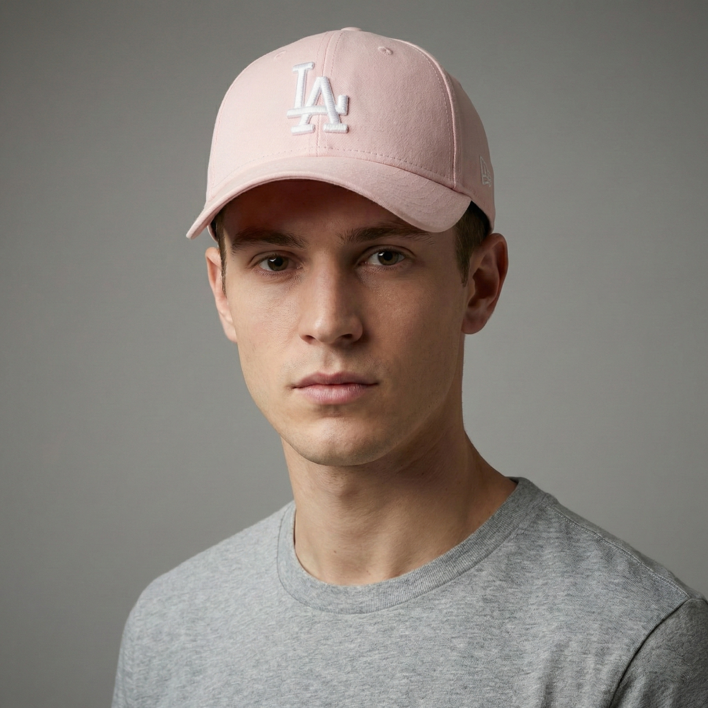 LA Dodgers Soft Pink Snapback Thrifted Hat - Premium MLB Streetwear