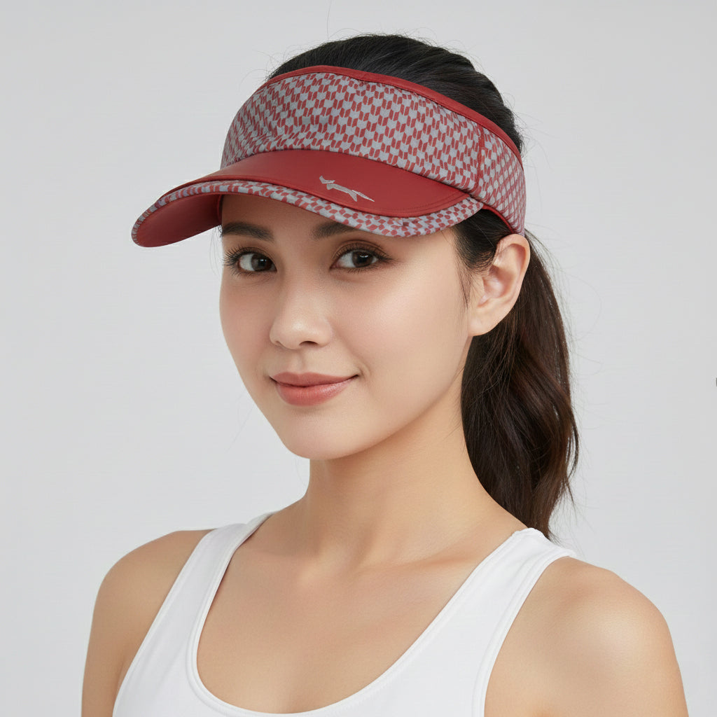 Thrifted W.Angle Women's Sun Visor - Size 56 Polyester Sport Hat