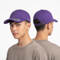 Thrifted Neon Genesis Evangelion Purple Strapback Cap | Nargv.co