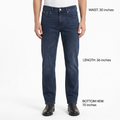 Calvin Klein Thrifted Jeans Straight Leg Dark Wash Denim/ J1002