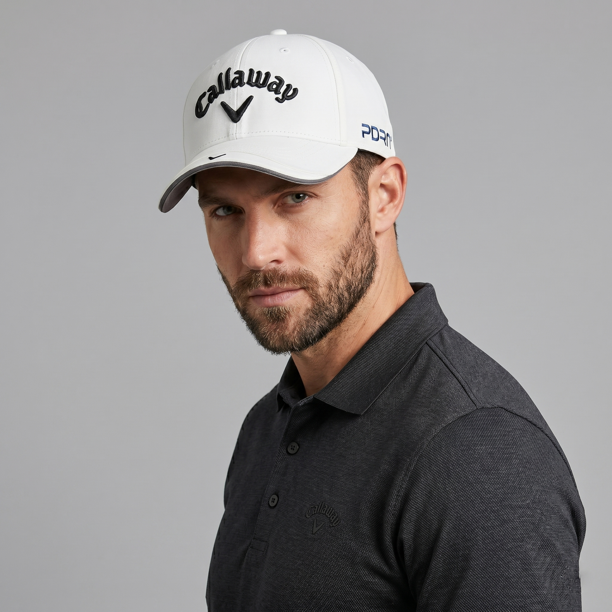 Callaway Speed Regime (SR) Golf Thrifted Cap - Cream White Adjustable Hat - Size 56-59cm