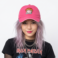 Bright Hot Pink Gram Embroidered Cap | Thrifted Y2K Style Hat 55-57cm