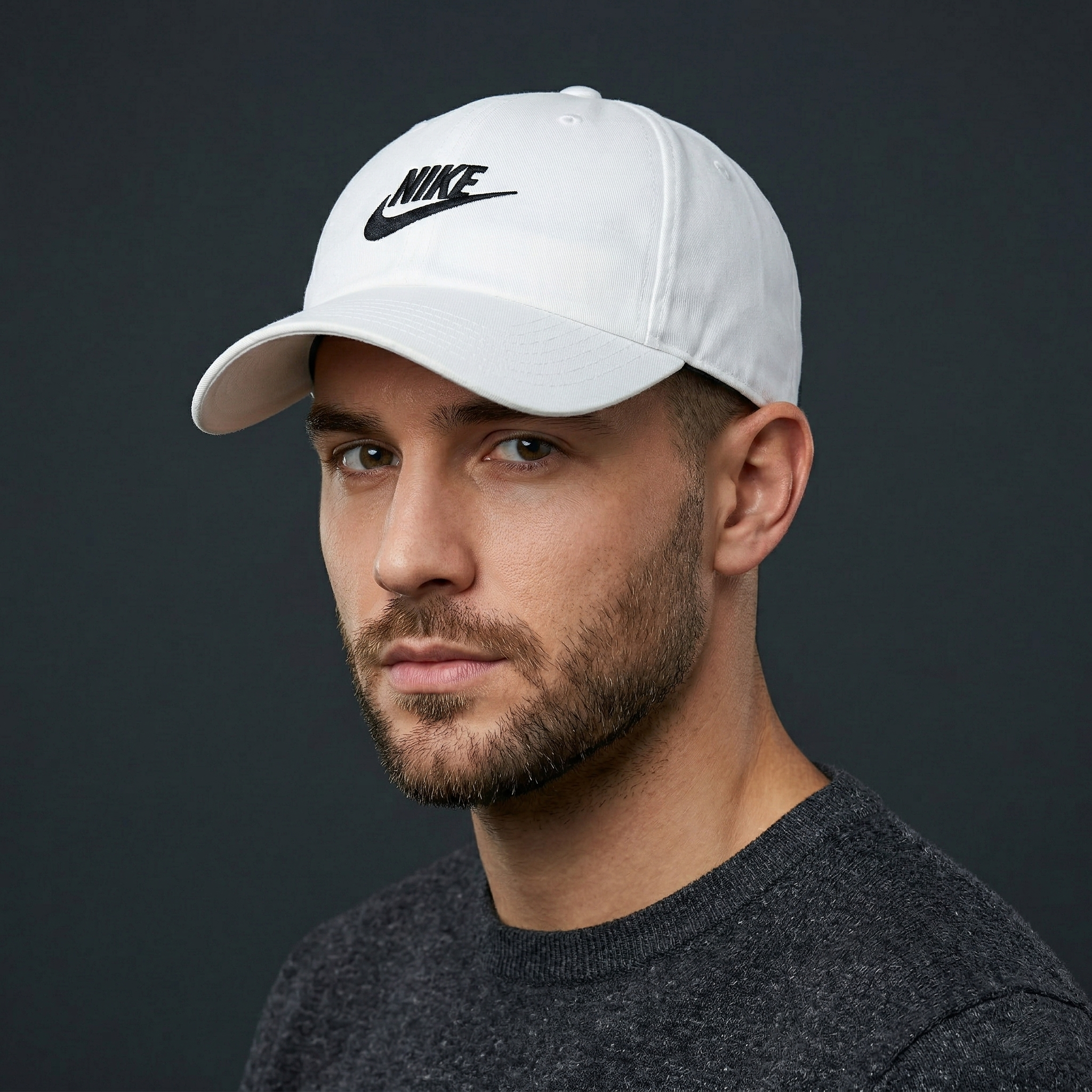 Thrifted Nike Featherlight Adjustable Sports Cap - Volt Green/Yellow