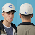 Thrifted Cincinnati Reds Off-White Hat | Retro MLB Flexfit Cap