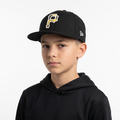 Thrifted New Era MLB Pittsburgh Pirates Camo Brim Snapback - Youth Size 53-55cm