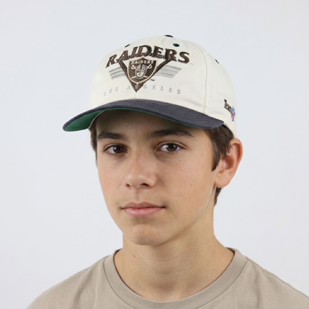 Team NFL Los Angeles Raiders Embroidered Cap | Thrifted Snapback 55-57cm