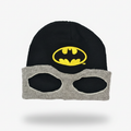 DC Comics Batman Knit Cap – Black Beanie with Classic Embroidered Logo