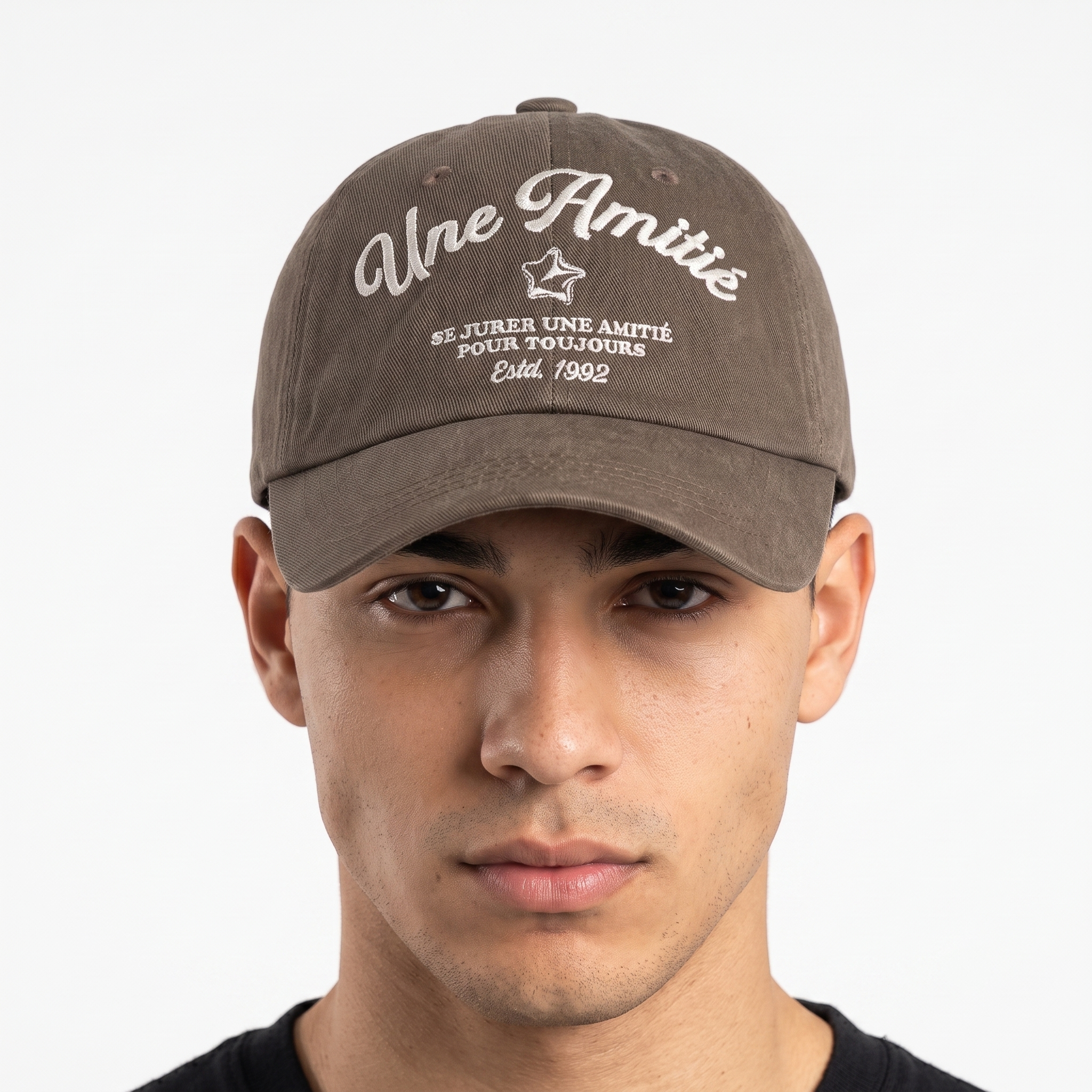 Thrifted 8seconds Brown Cotton Strapback Cap - Size 56-58cm
