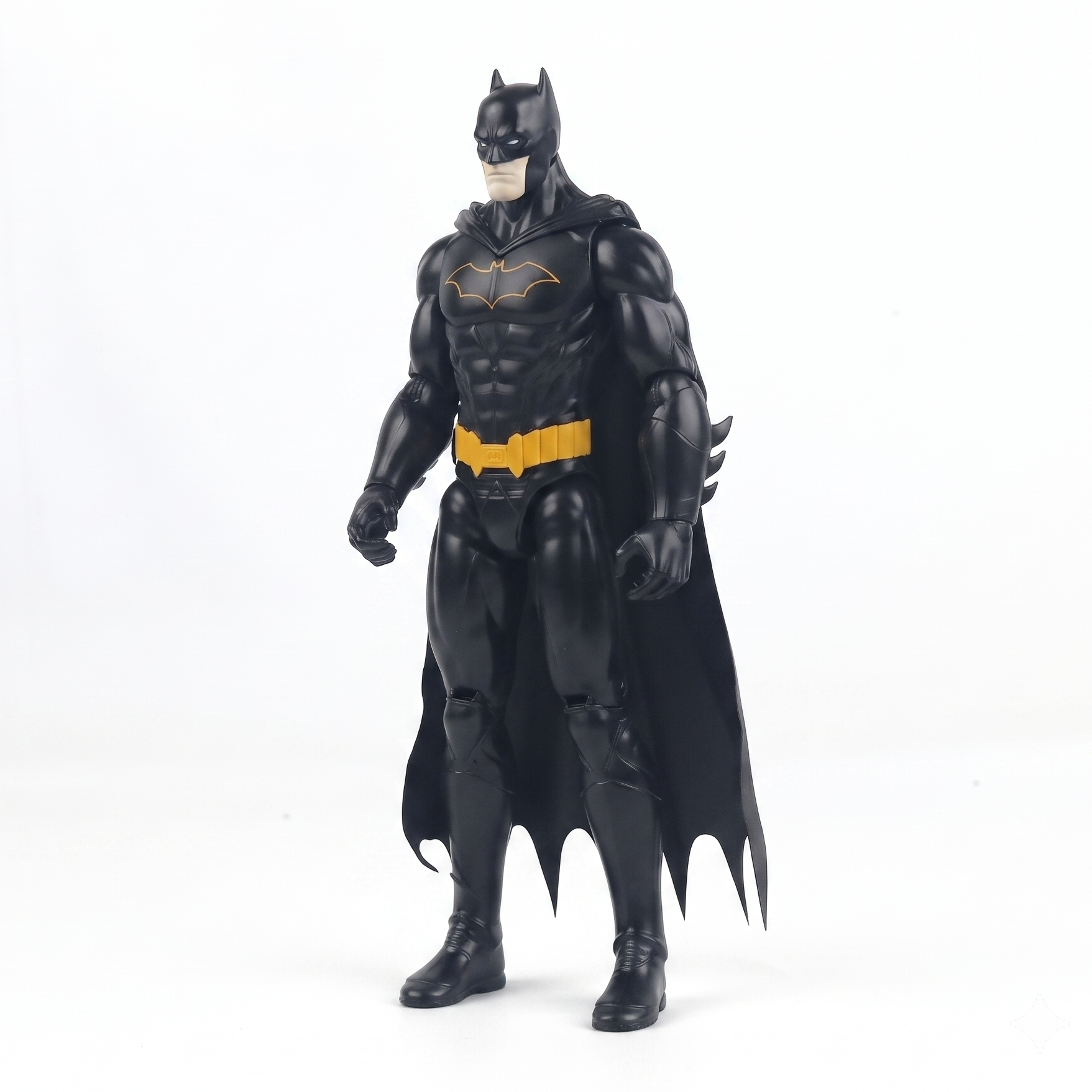 Vintage DC Comics Batman 12-Inch Action Figure | Thrifted Black & Gold Collectible