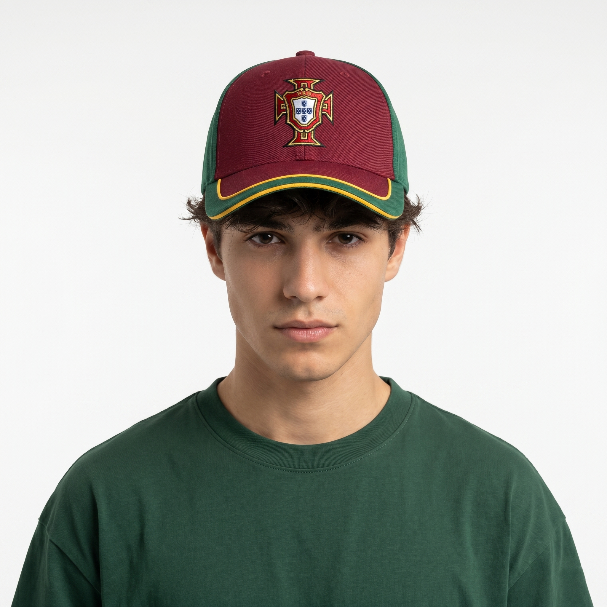 Thrifted MSA Portugal National Team Crest Soccer Cap