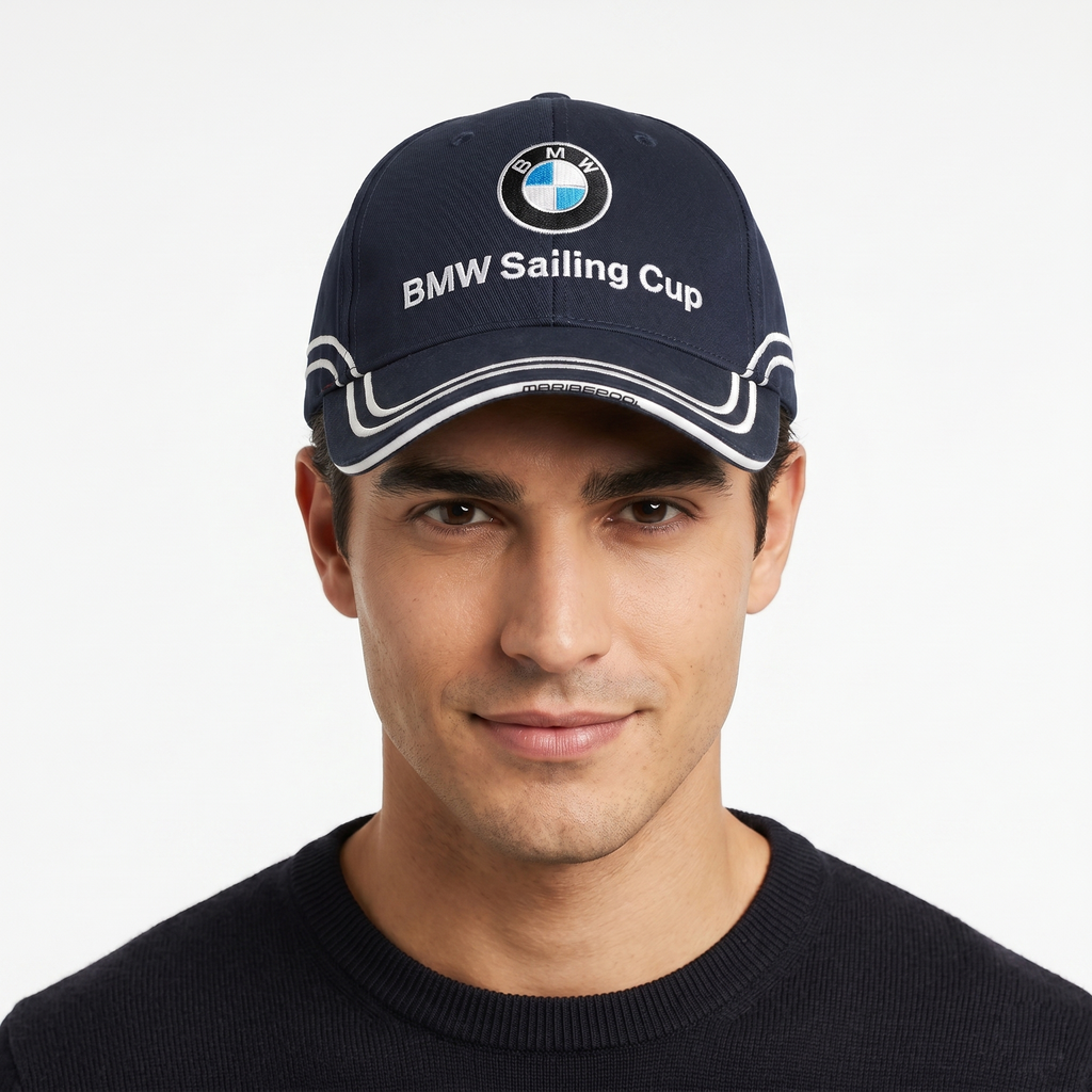 BMW Sailing Cup Baseball Hat | Thrifted Marinepool Regatta Cap 56-58cm