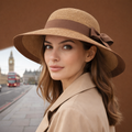 Vintage Wild Life Outdoor Boonie Hat - Breathable Mesh Safari Cap - Tan