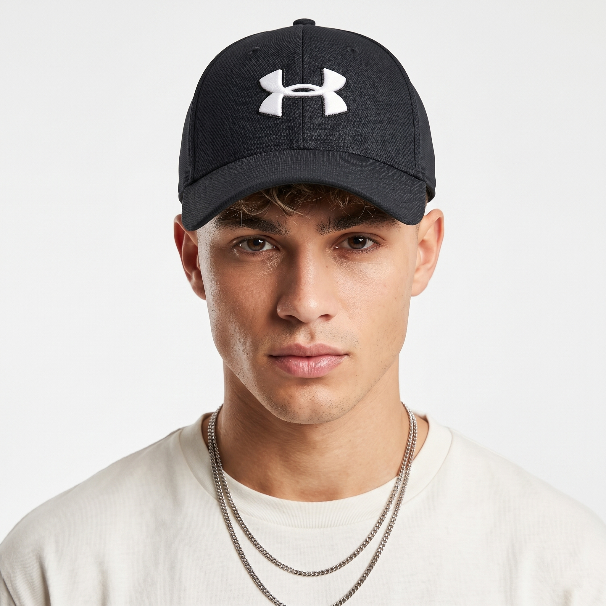 Under Armour Blitzing Black Baseball Cap | Thrifted UA Sport Hat