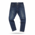 Thrifted Tate Like Men's Distressed Skinny Blue Jeans 34 Waist/ J1018