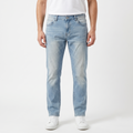 Thrifted Men's Diva Jean Comfort Fit Light Blue Denim Waist: 32/ J1077