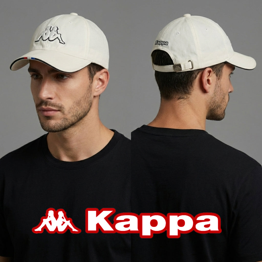 Authentic Kappa Omini Logo Embroidered Baseball Thrifted Cap