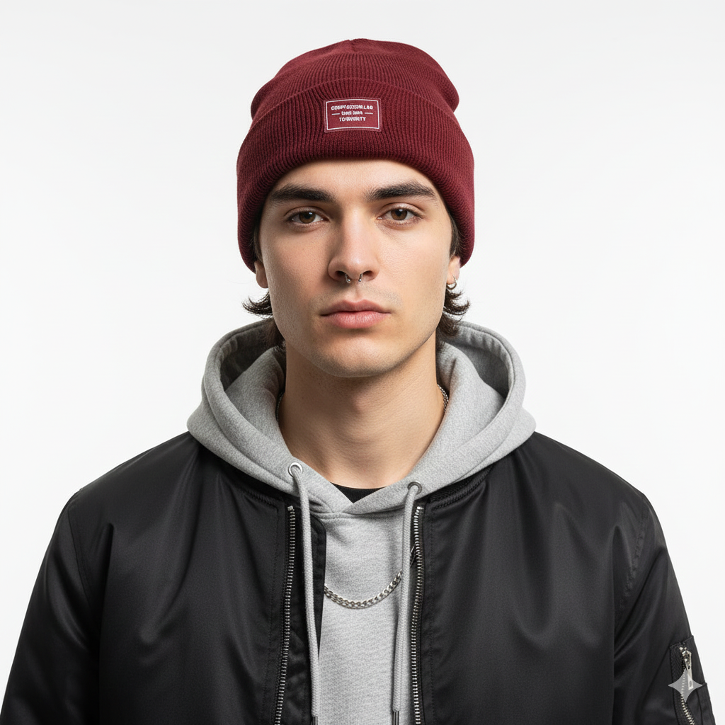 CROPP Accessories Winter Thrifted Beanie - Imported Polish Streetwear