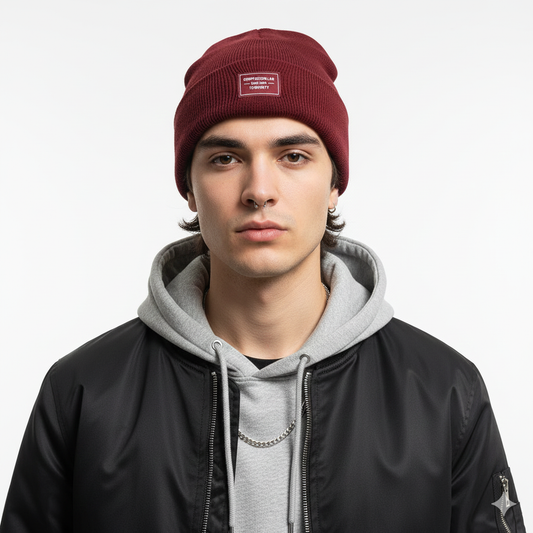CROPP Accessories Winter Thrifted Beanie - Imported Polish Streetwear